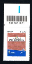 ITALIA 1 FRANCOBOLLO ANAS CASA