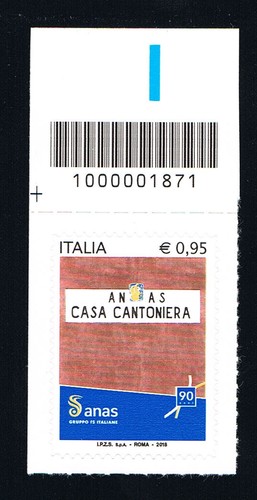Italia francobollo anas casa - italia,