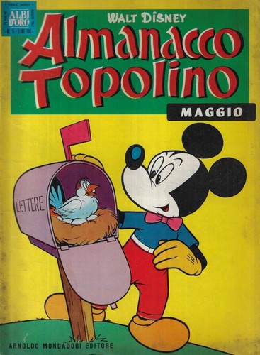 Almanacco topolino 5 - topolino, anno