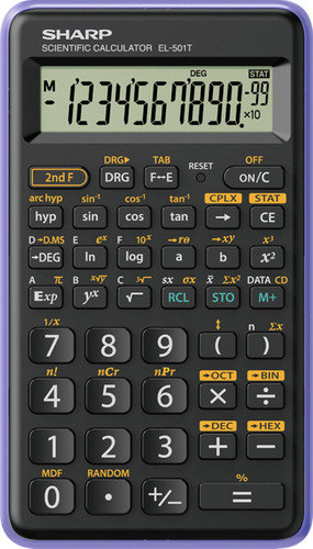Sharp 501t viola - el-501t,
