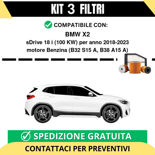 Kit filtri tagliando - kit,