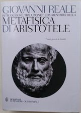 Introduzione, traduzione e commentario della metafisica di Aristotele