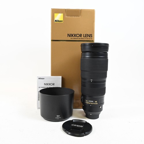 Nikon nikkor 200 500 - nikkor, af-s