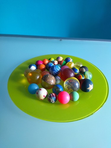 Lotto palline gomma - lotto, di