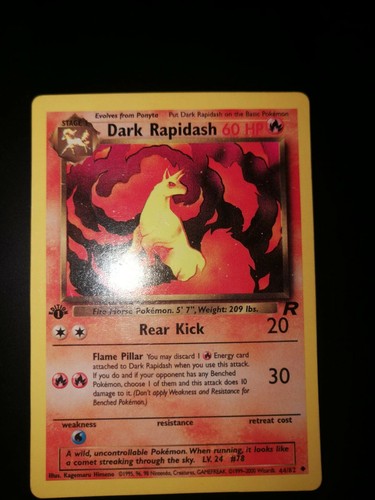 Pokémon dark rapidash - rapidash, 44/82
