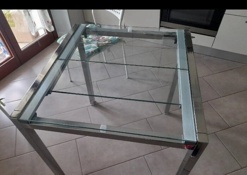 Tavolo pranzo vetro 70x70 - da,