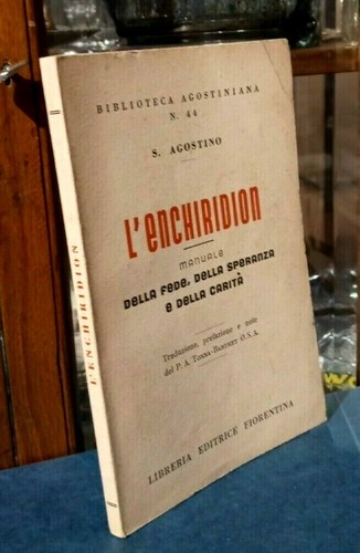 Agostino l enchiridion - s.,