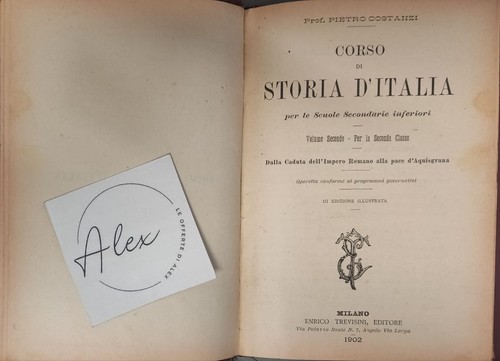 Corso storia italia - corso, di