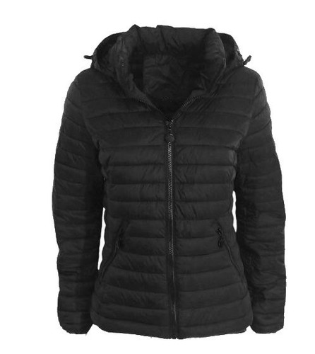Giubbino piumino donna nero