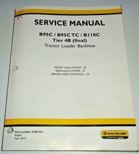 New Holland B95C/TC B110C Tier