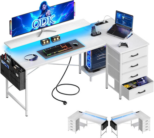 Scrivania gaming angolare - gaming,