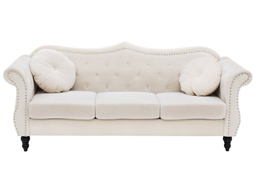 Divano velluto beige - velluto,