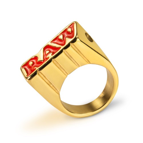Anello raw edizione oro - raw, |