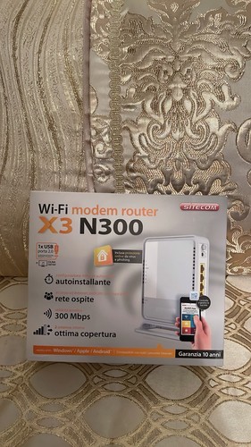 Sitecom modem router x3 - modem,