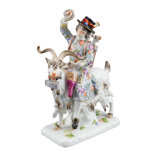 Statuina vintage meissen sarto - statuina,