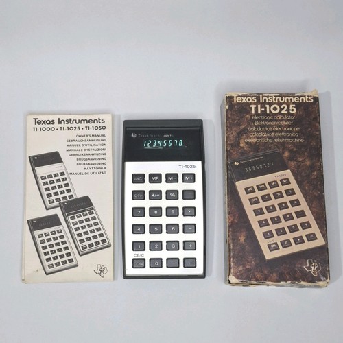 Texas instruments 1025 - texas,