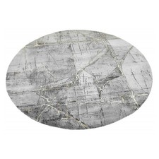 TAPPETO TONDO EFFETTO MARMO