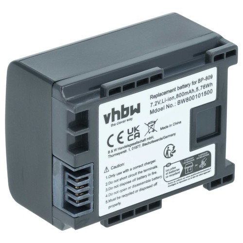 Batteria per canon - legria, hf