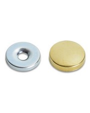 10PZ BORCHIA COPRIVITE BOMBATA FINITURA OTTONE LUCIDO O NICHELATO BORCHIE VITI