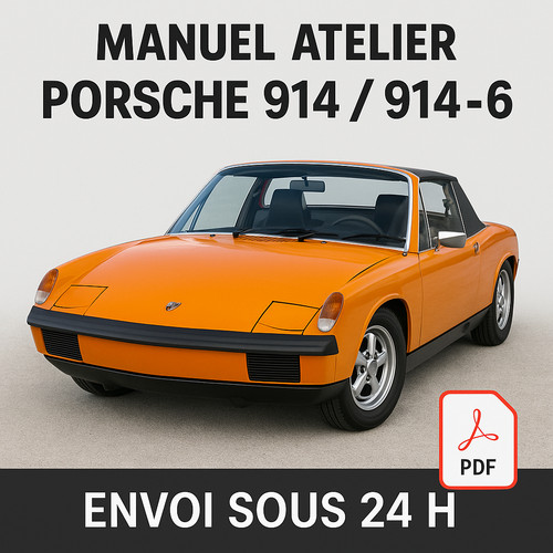 Manuel atelier porsche 914 - porsche, et