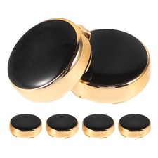 3 paia di copribottoni in lega