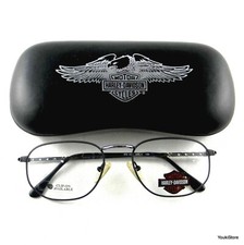 HARLEY DAVIDSON Occhiali da vista HD 40 MBLK eyeglasses VINTAGE 80's