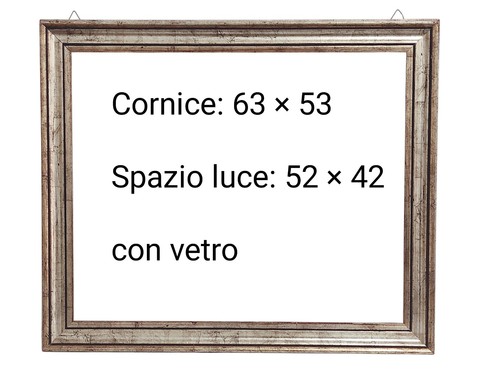 Cornice legno oro - in,