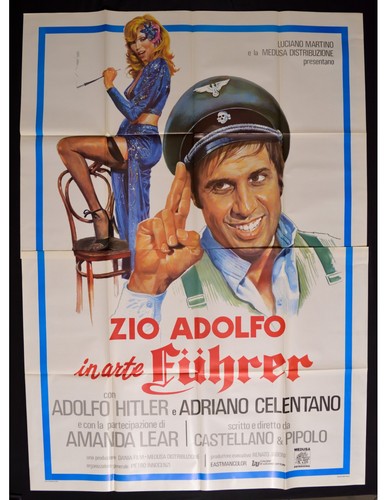 Manifesto zio adolfo - manifesto, arte