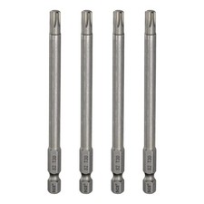 4pcs punta T30 Torx 1/4" 4"