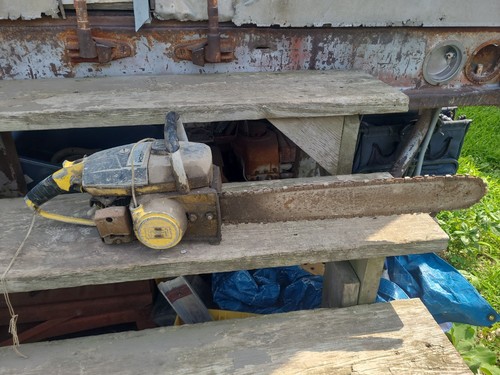 Vintage mcculloch chainsaw mac - mcculloch,