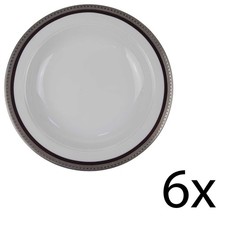 Set 6 piatti zuppiera