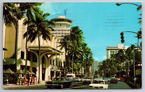 Cartolina epoca waikiki - cartolina, hi
