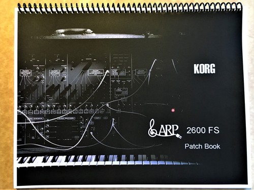 Korg arp 2600 patch book - 2600, di