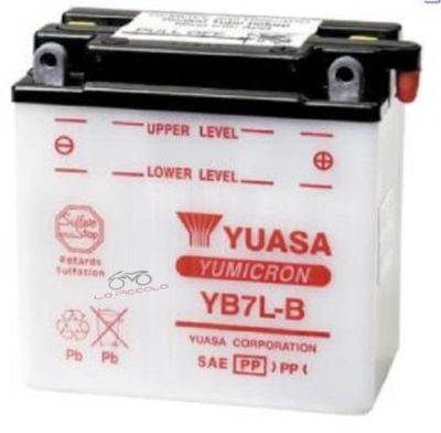 Batteria yuasa yb7l 12v - 12v, 8