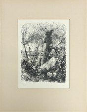 ANNIGONI PIETRO (Milano, 1910 - Firenze, 1988) SENZA TITOLO litografia s. d. cm.