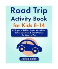 Road Trip Activity Book for