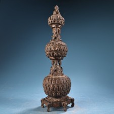 Bronze Gilded Cinnabar High