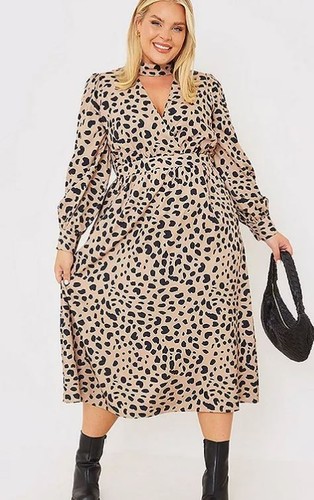 Modello leopardato collo - modello, alto