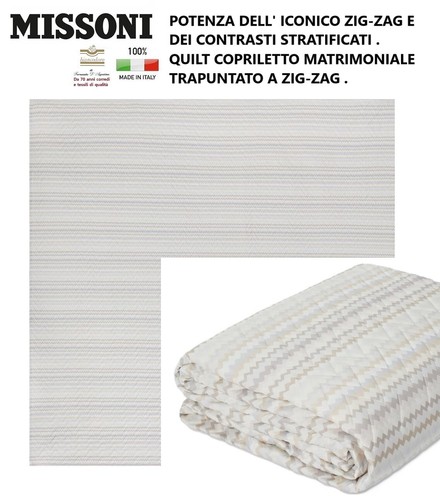 Missoni quilt copriletto - quilt,