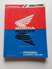 HONDA PC 800 Pacific Coast 1989 manuale officina ITALIANO originale
