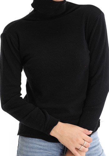 Maglia dolcevita misto - dolcevita, in