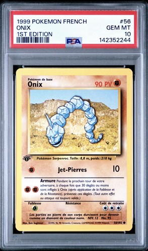 1999 pokemon french 1st - 1999,