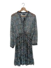 RESERVED Abito a maniche lunghe Donna Abito Taglia IT 42 grigio chiaro