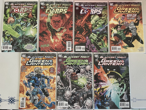 Lanterna verde blackest night - verde,