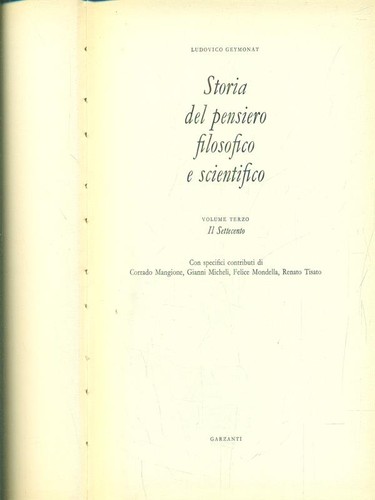Storia del pensiero - storia,