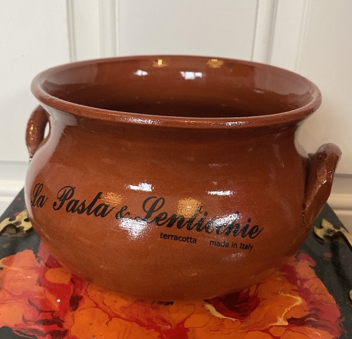 Pentola terracotta italiana - pentola,