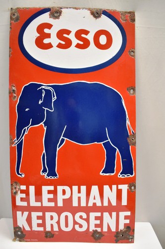 Vintage esso elefante - vintage,