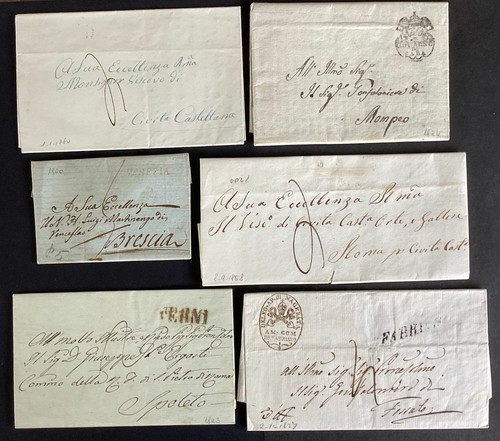 Italia prefilatelia 1800 1840 - prefilatelia, 1800-1840