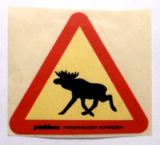 Adesivo Souvenir Svezia Alce