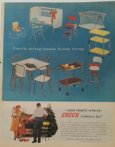 1960 hamilton cosco mobili - cosco,